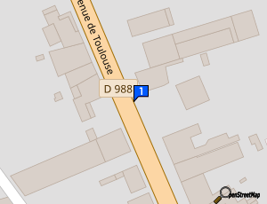 Carte Marssac Motoculture