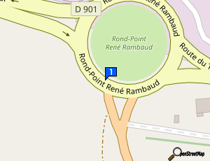 Carte Les Pistes Bleues