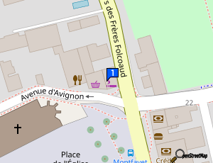 Carte Garage Montfavet Automobile