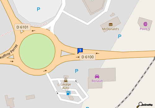 Carte Les Zazoux