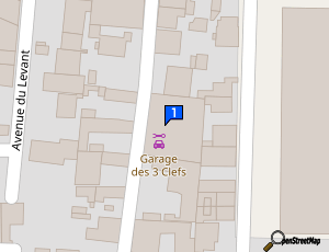 Carte Garage Des 3 Clefs