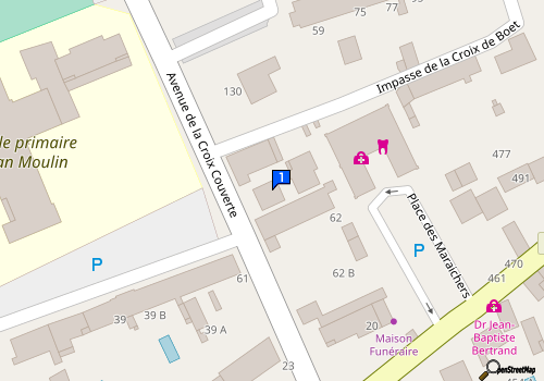 Carte Garage De La Croix Couverte