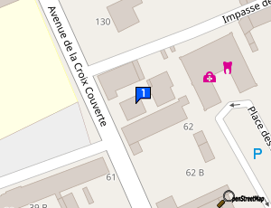 Carte Garage De La Croix Couverte