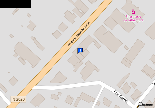 Carte Sarl Point Bleu