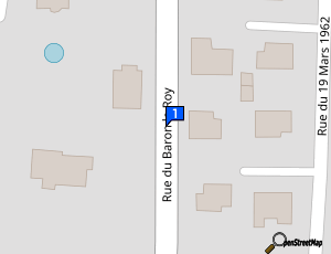 Carte Garage Ressayre Tacussel