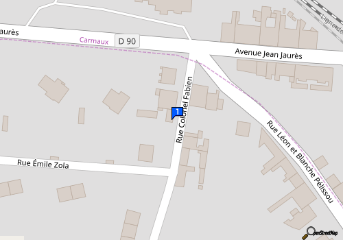 Carte Garage Guez