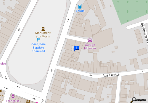 Carte Garage Mosconi Et Fils