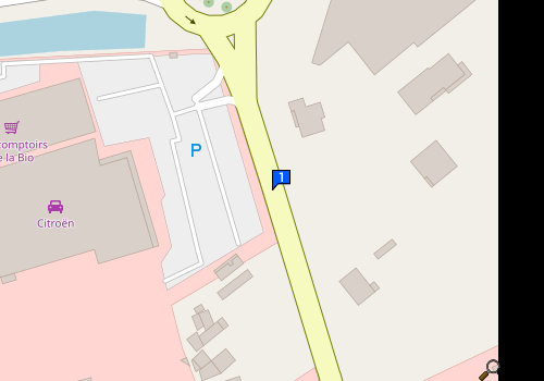 Carte Aire De La Boetienne