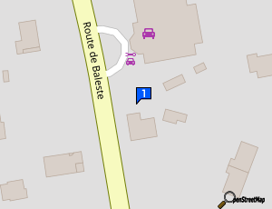 Carte Dupiau Mimizan