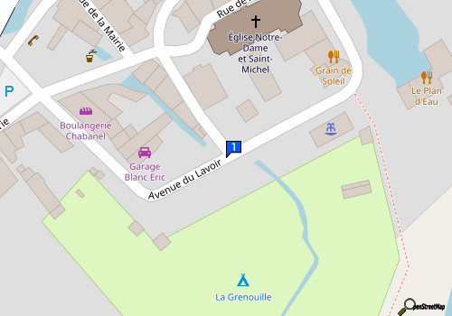 Carte Garage Du Lavoir Agent Renault