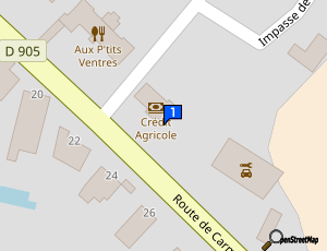 Carte Garage Puech Auto