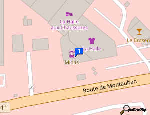 Carte Centre Auto David