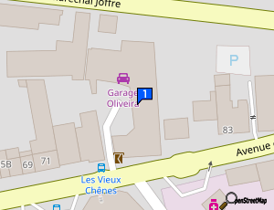 Carte Sarl Garage Oliveira