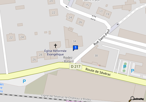 Carte Carrosserie St Paul