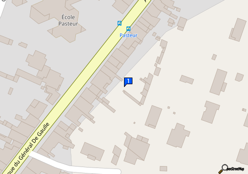 Carte Caqueret Oceane