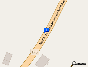 Carte Montbazens Auto Service