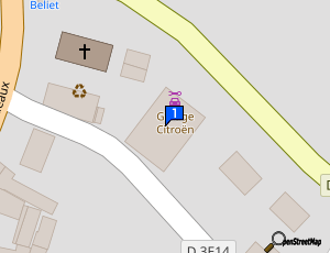 Carte Garage Souleyreau