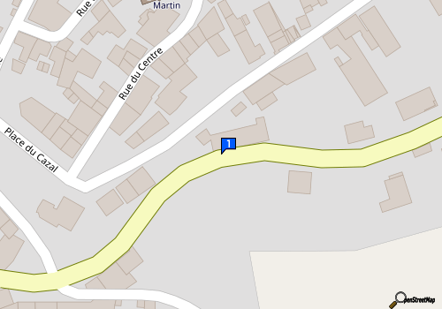 Carte Asprieres Auto