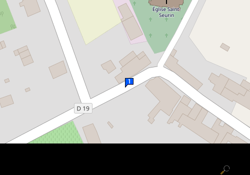Carte Garage Faure