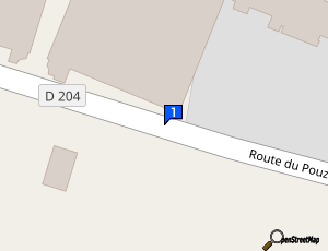 Carte Garage Maneval