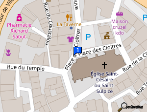 Carte Sarl Maurs Automobile