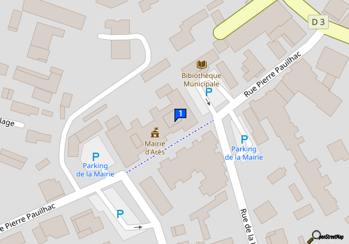 Carte Garage Pirringuel