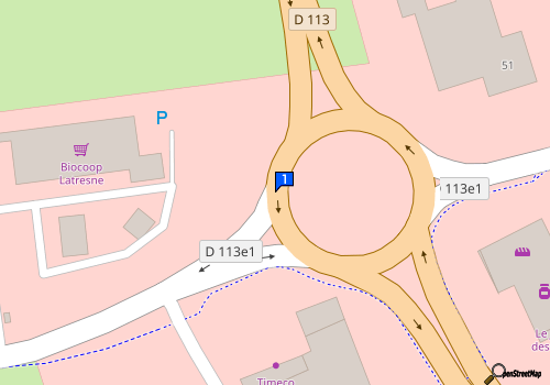Carte Latresne Carrosserie