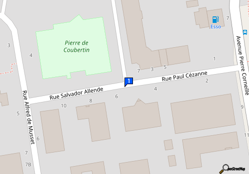 Carte Arp Automobiles