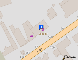 Carte Pessac Cars Services