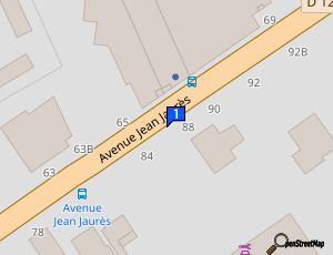 Carte Carrosserie Lahitette Pessac