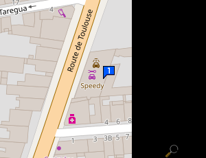 Carte Speedy France Sas