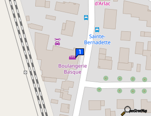 Carte Garage Central Auto Arlac