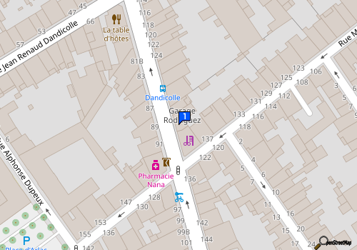 Carte Garage Du Sourdis
