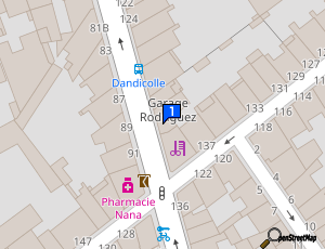 Carte Garage Du Sourdis