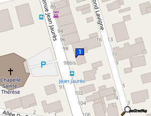 Carte Garage Jean Jaures