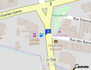 Carte Sarl Letellier Perrault