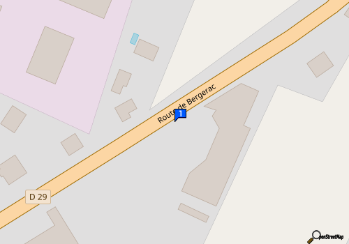 Carte Garage Monzie
