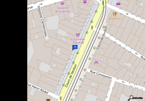 Carte Garage De Verdun
