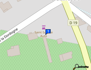 Carte Saint Sulpice Auto