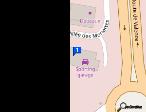 Carte Sporting Garage