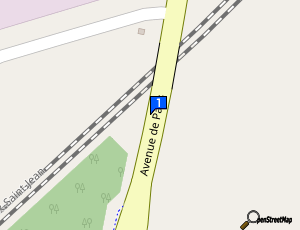 Carte Chambery Automobile