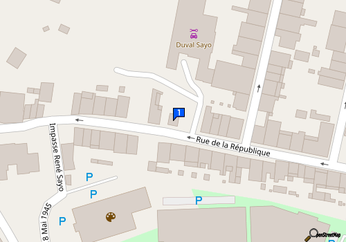 Carte Carrosserie Jean Sayo Sarl