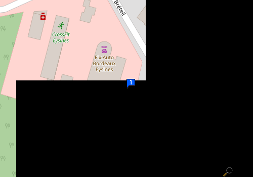 Carte Fix Bordeaux
