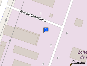 Carte Lavergne Campilleau