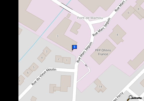Carte Garage Laborie Chistophe