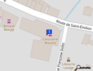 Carte Sarl Libourne Lavage