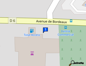 Carte Ets Dominique Labat Sarl