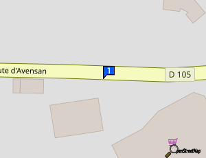 Carte Castelnau Auto
