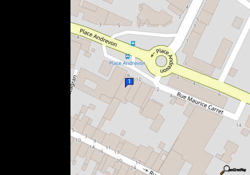 Carte Garage Martins