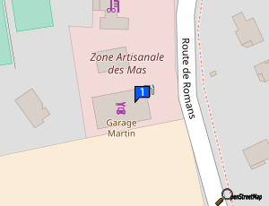 Carte Garage Clerieux